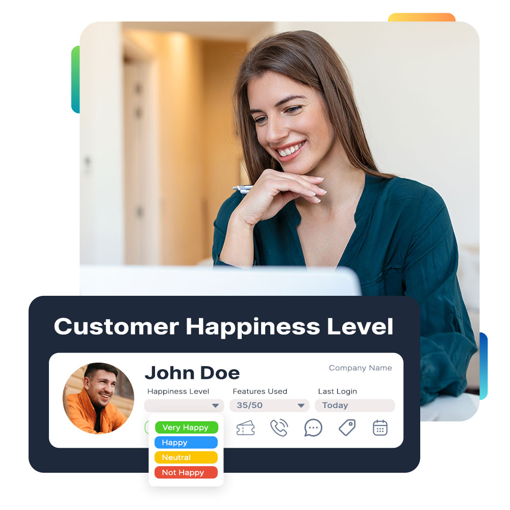 gocsm customer happiness level tracker